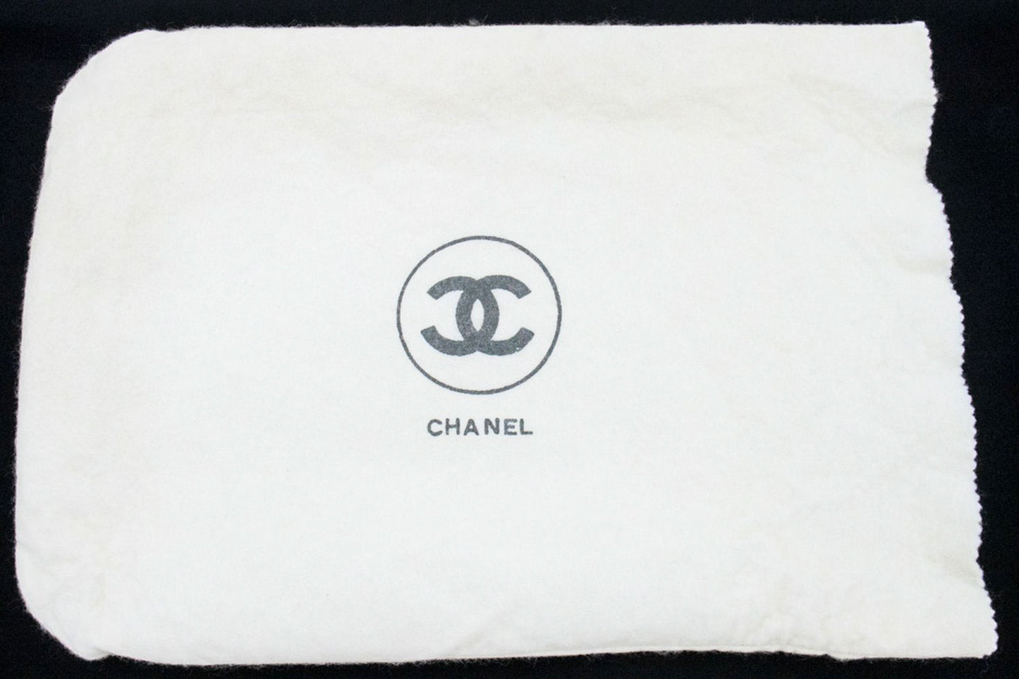 CHANEL Classic Double Flap 10" Chain Shoulder Bag Black Lambskin ag1 hannari-shop