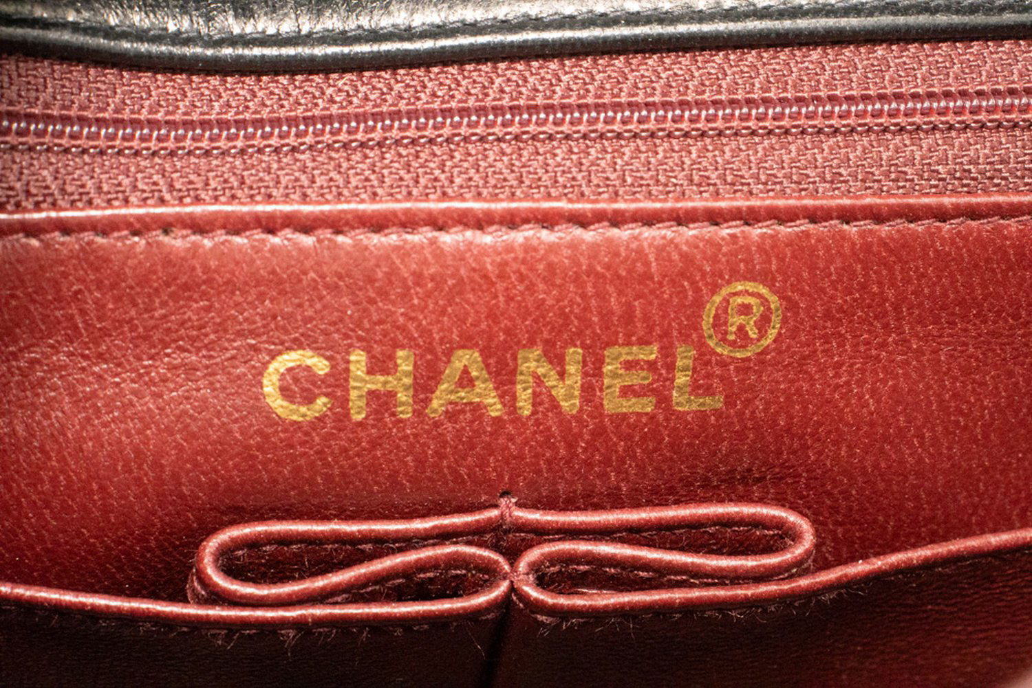 CHANEL Mini Square Small Chain Shoulder Bag Crossbody Black Lamb af9 hannari-shop