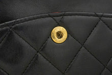 CHANEL Classic Double Flap Borsa a Spalla con Catena 10" in Pelle di Agnello Nera ag5 hannari-shop