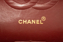 CHANEL Classic Double Flap Borsa a Spalla con Catena 10" in Pelle di Agnello Nera ag5 hannari-shop