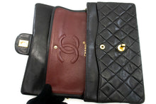 CHANEL Classic Double Flap Borsa a Spalla con Catena 10" in Pelle di Agnello Nera ag5 hannari-shop