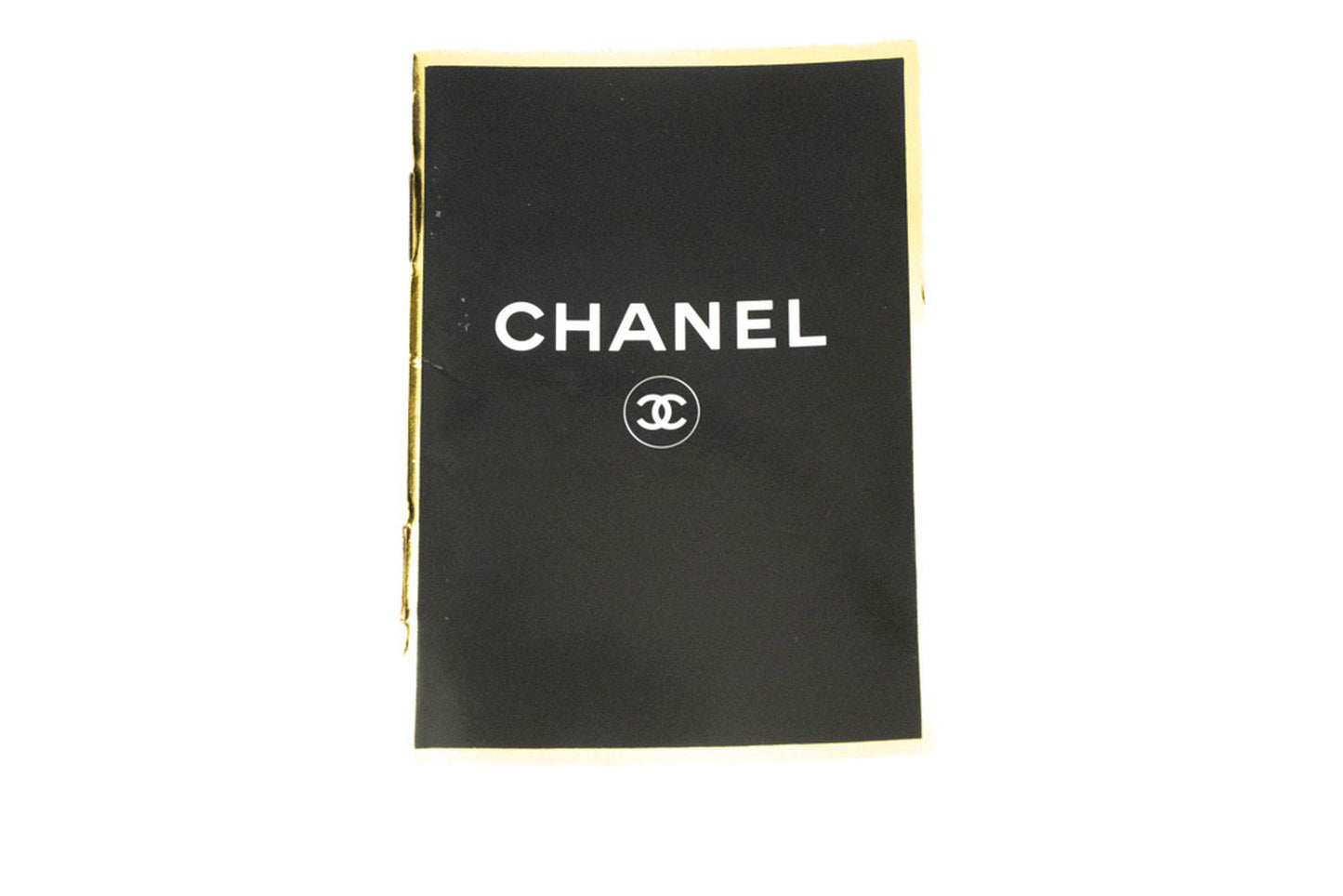CHANEL Classic Double Flap 9" Chain Shoulder Bag Black Lambskin p46 hannari-shop