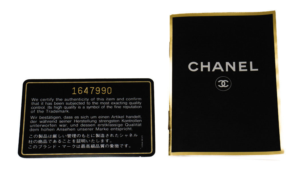CHANEL Mini Square Small Chain Shoulder Bag Crossbody Black Lamb ag7 hannari-shop
