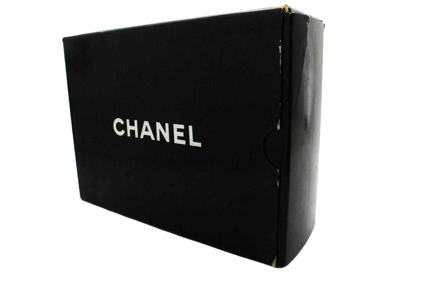 CHANEL Classic Double Flap 9" Chain Shoulder Bag Black Lambskin ai7 hannari-shop