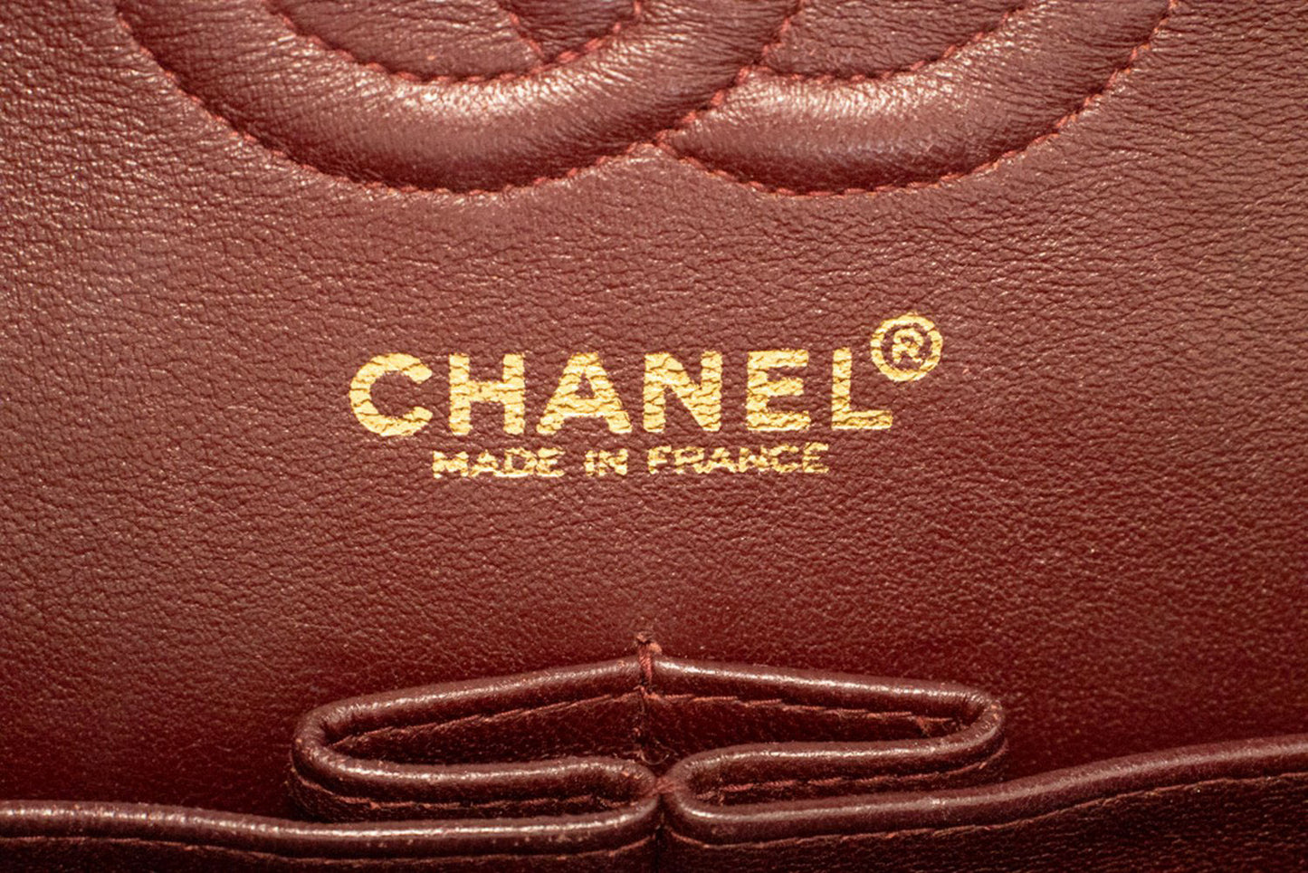 CHANEL Classic Double Flap 9" Chain Shoulder Bag Black Lambskin ai6 hannari-shop
