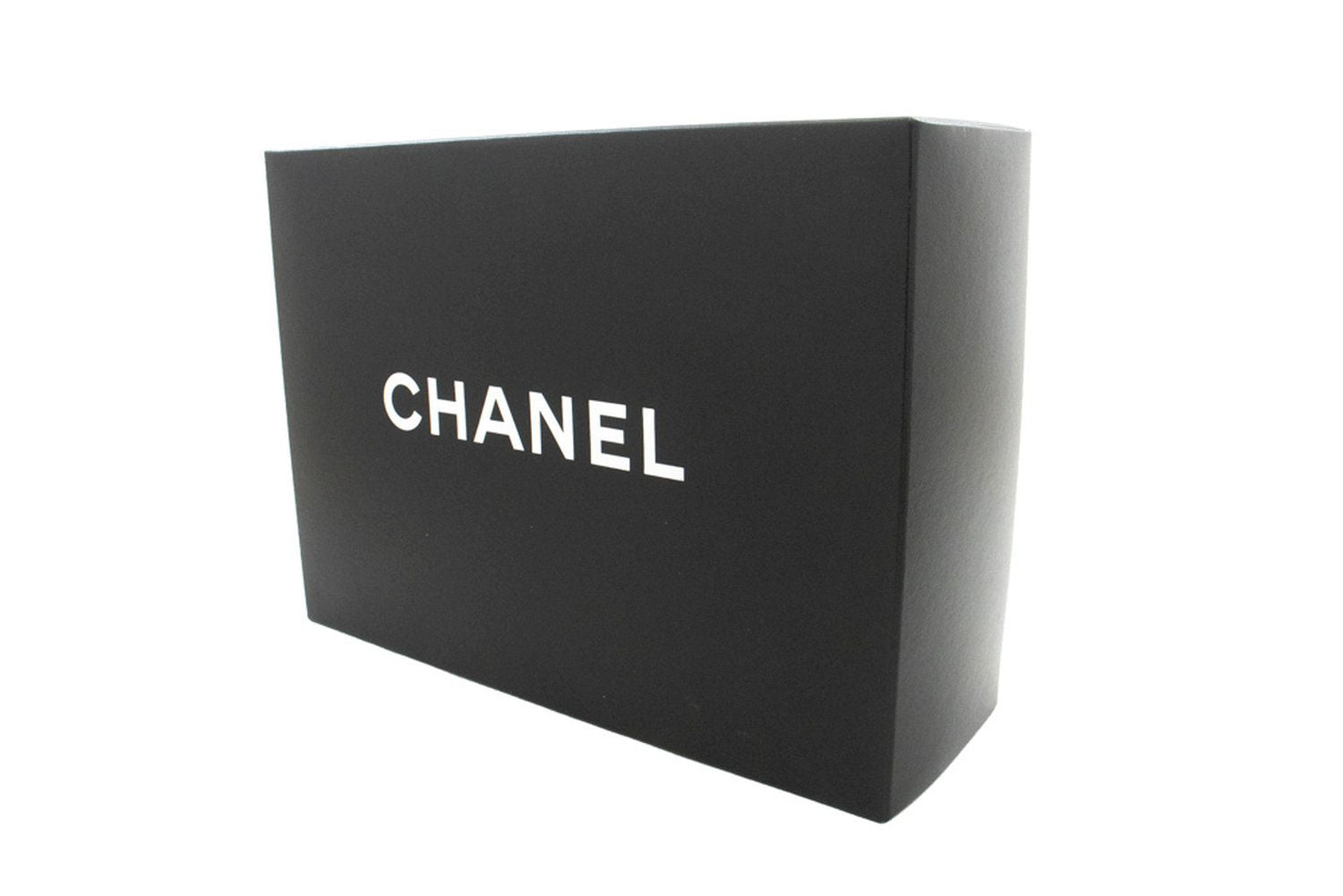 CHANEL Classic Double Flap 9" Chain Shoulder Bag Black Lambskin ai6 hannari-shop
