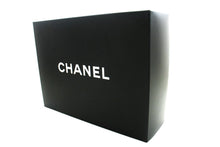 CHANEL Classic Grand sac à bandoulière en chaîne 11" à rabat en cuir d'agneau noir L95
