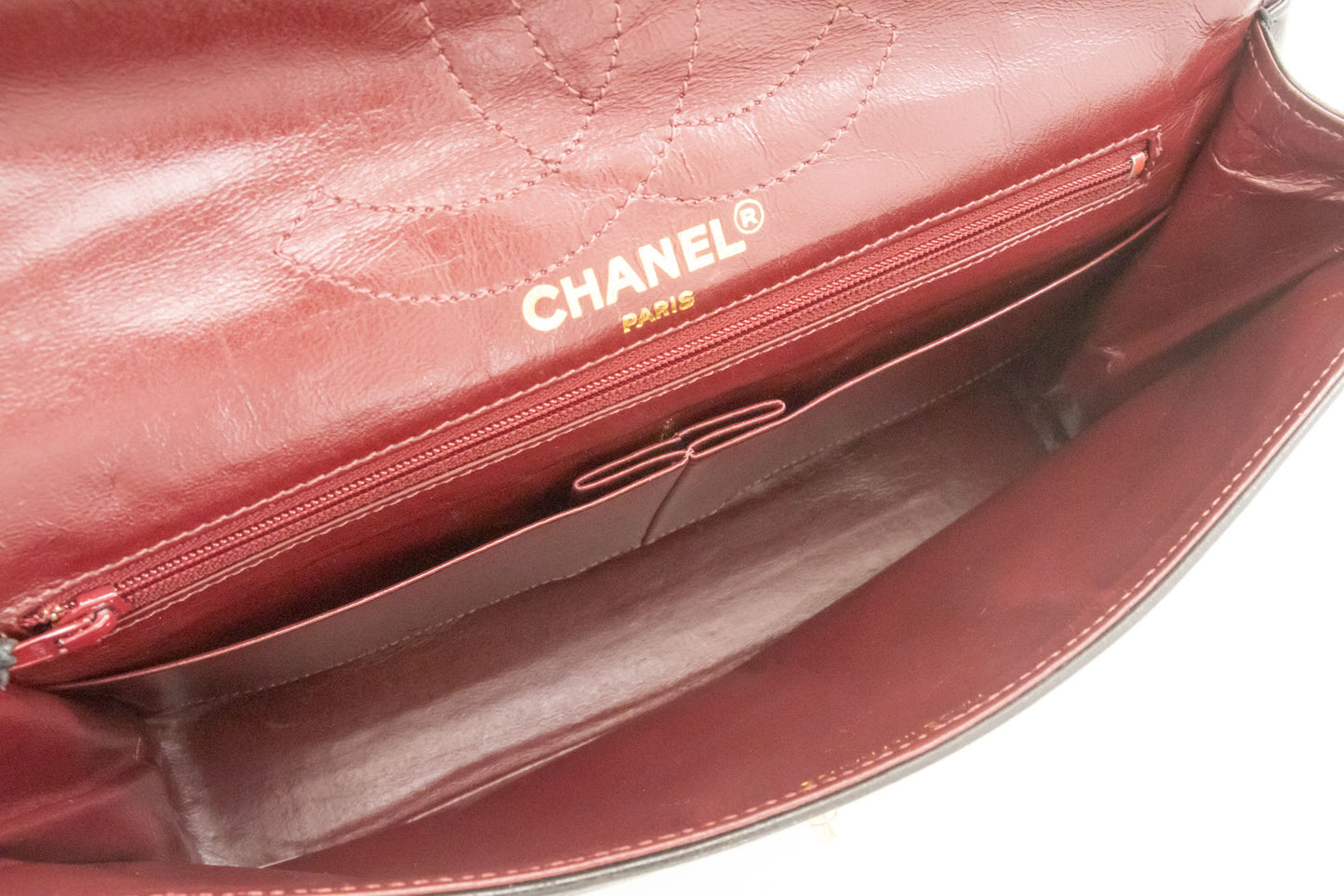 CHANEL Paris Limited Vintage Chain Shoulder Bag Black Quilted Flap ai9 hannari-shop