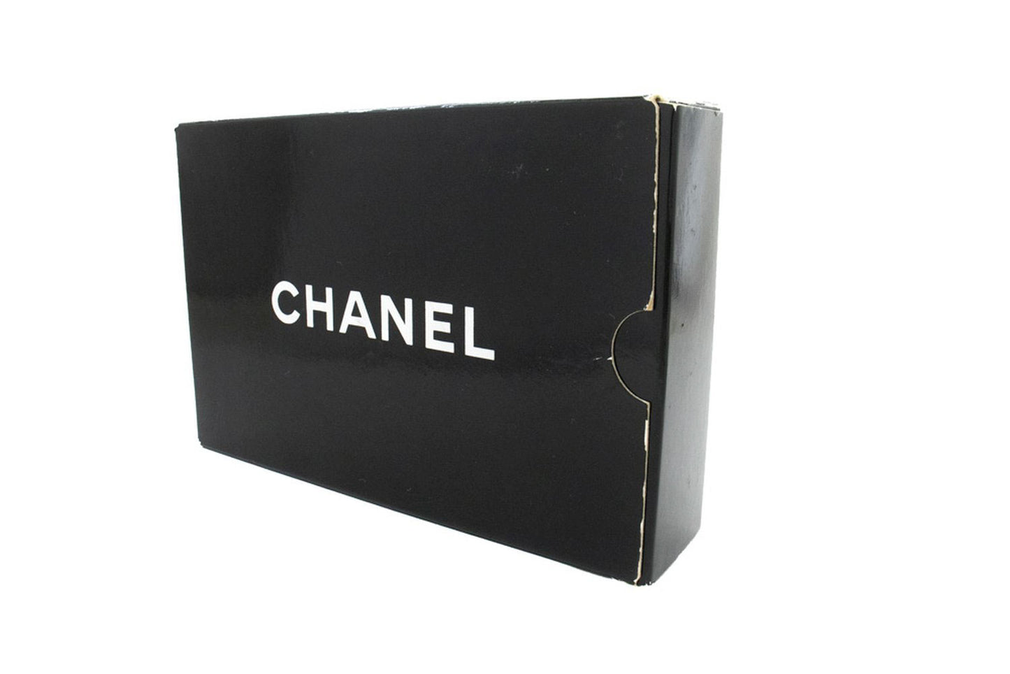 CHANEL Full Flap Small Chain Shoulder Bag Clutch Black Quilted aj2 hannari-shop