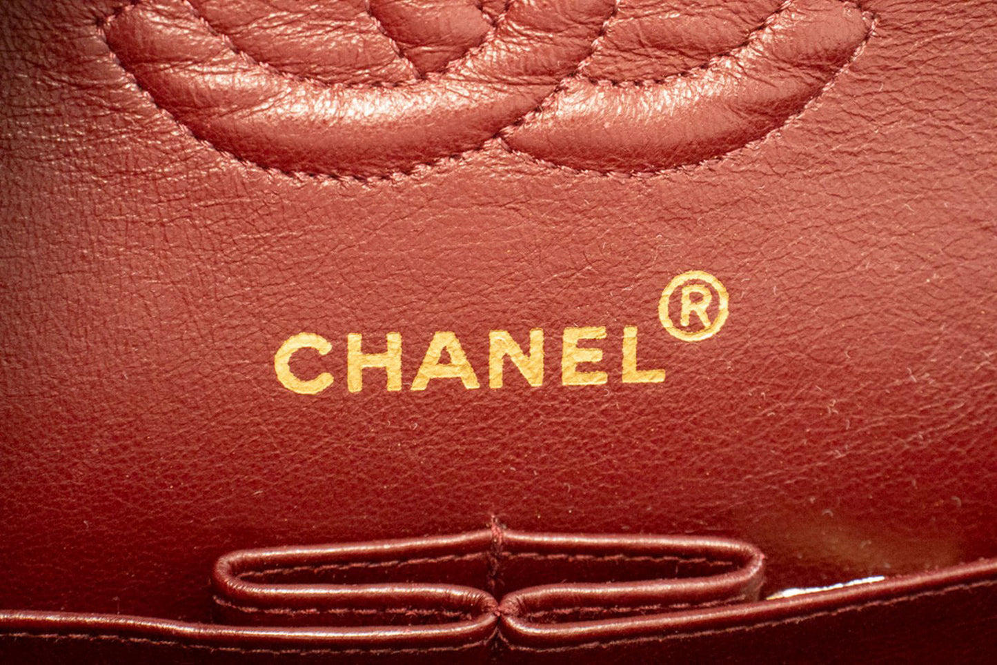 CHANEL Classic Double Flap 9" Chain Shoulder Bag Black Lambskin aj4 hannari-shop