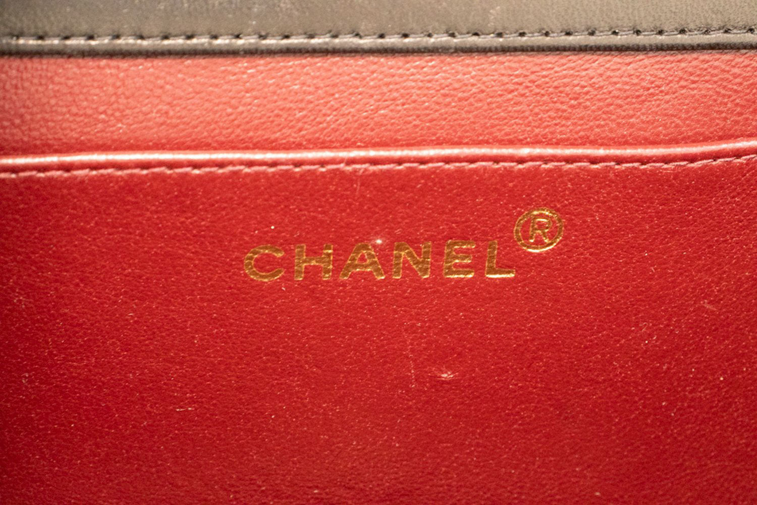 CHANEL Full Flap Small Chain Shoulder Bag Clutch Black Quilted aj1 hannari-shop