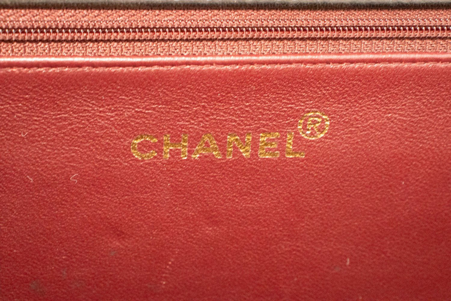CHANEL Full Flap Chain Shoulder Bag Clutch Black Quilted Lambskin aj6 hannari-shop