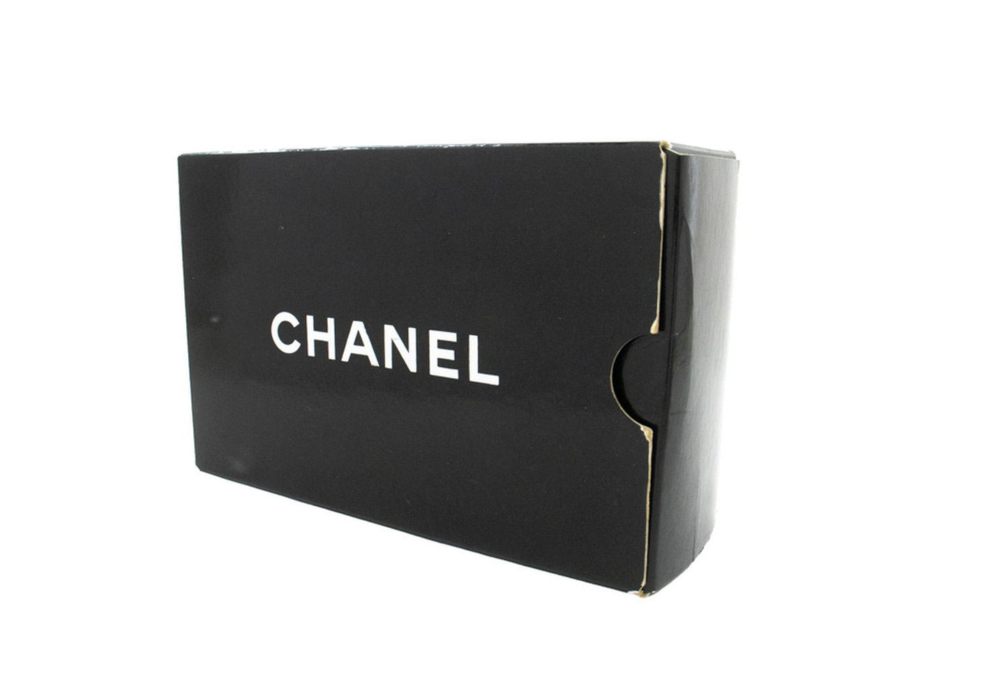 CHANEL Full Flap Chain Shoulder Bag Clutch Black Quilted Lambskin aj6 hannari-shop