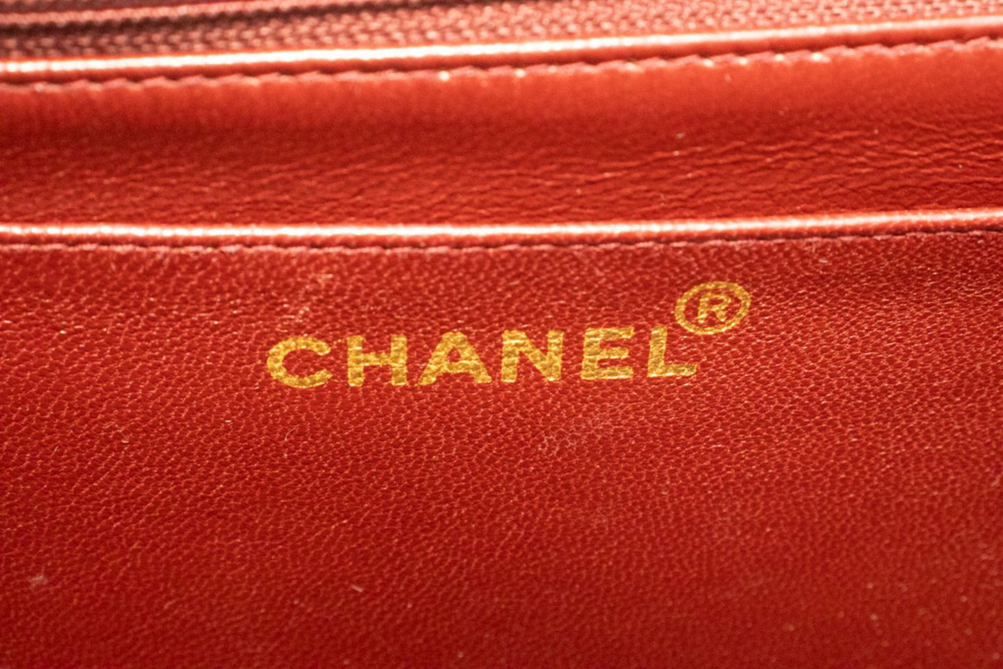 CHANEL Stripe Single Flap Chain Shoulder Bag Black Quilted aj3 hannari-shop