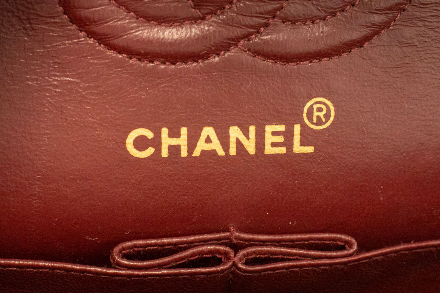 CHANEL Classic Double Flap 9" Chain Shoulder Bag Black Lambskin aj7 hannari-shop