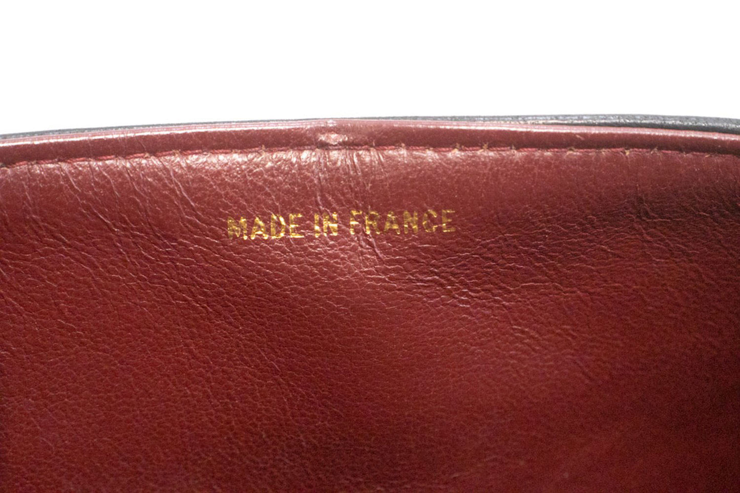 CHANEL Classic Double Flap 9" Chain Shoulder Bag Black Lambskin aj7 hannari-shop