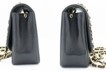 CHANEL Diana Flap Chain Shoulder Bag Black Quilted Lambskin Purse ah2 hannari-shop
