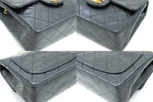 CHANEL Mini Square Small Chain Shoulder Bag Crossbody Black Lamb m44 hannari-shop