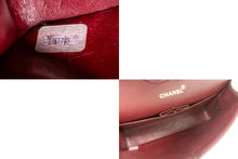 CHANEL Classic Double Flap 10" Chain Shoulder Bag Black Lambskin p10 hannari-shop