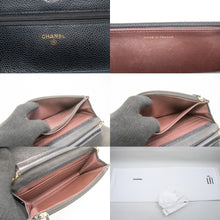 CHANEL Caviar Wallet On Chain WOC Black Shoulder Bag Crossbody n45 hannari-shop
