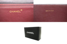 CHANEL Full Flap Chain Shoulder Bag Clutch Black Quilted Lambskin n36 hannari-shop