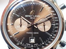 BREITLING Transocean Chronograph PG bezel Mens 170967954 hannari-shop