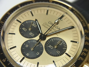 OMEGA Speedmaster moon watch Pro moon Shine™ gold 42 MM Mens 179081720 hannari-shop