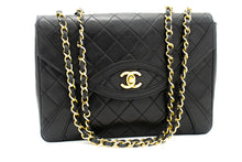 CHANEL Vintage Classic Chain Shoulder Bag Single Flap Quilted Lamb L11 hannari-shop