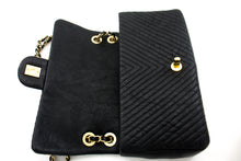 Chanel 2015 Chevron V-Stitch Leather Chain Flap Shoulder Bag i80 hannari-shop