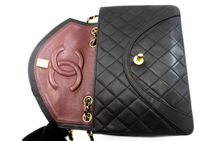 CHANEL Vintage Classic Chain Shoulder Bag Single Flap Quilted Lamb L11 hannari-shop