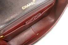 CHANEL Full Flap Chain Shoulder Bag Black Quilted Lambskin L56 hannari-shop