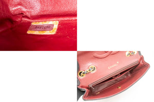 CHANEL Vintage Classic Chain Shoulder Bag Single Flap Quilted Lamb L11 hannari-shop
