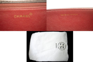 CHANEL Full Flap Chain Shoulder Bag Clutch Black Quilted Lambskin m06 hannari-shop