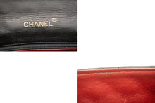 CHANEL Half Moon Chain Shoulder Bag Crossbody Black Quilted Flap L76 hannari-shop